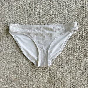 Aerie White Bikini Bottom